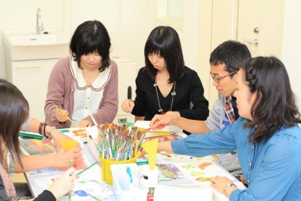 学校教育論コースのゼミ風景より