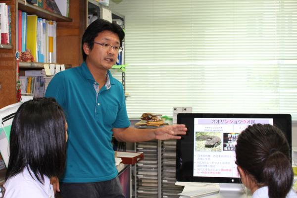 自然環境論コースの研究室ツアー