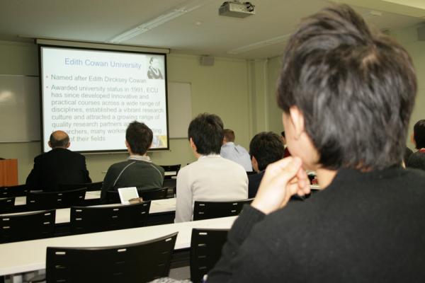 エディスコアン大学とのジョイントセミナーより