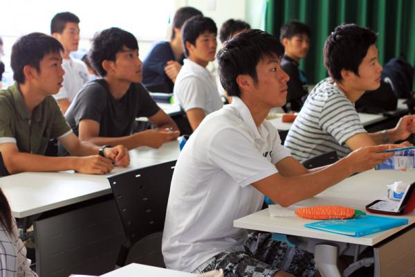 人間行動学科の授業風景より