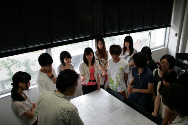 生活環境論コースの授業風景より